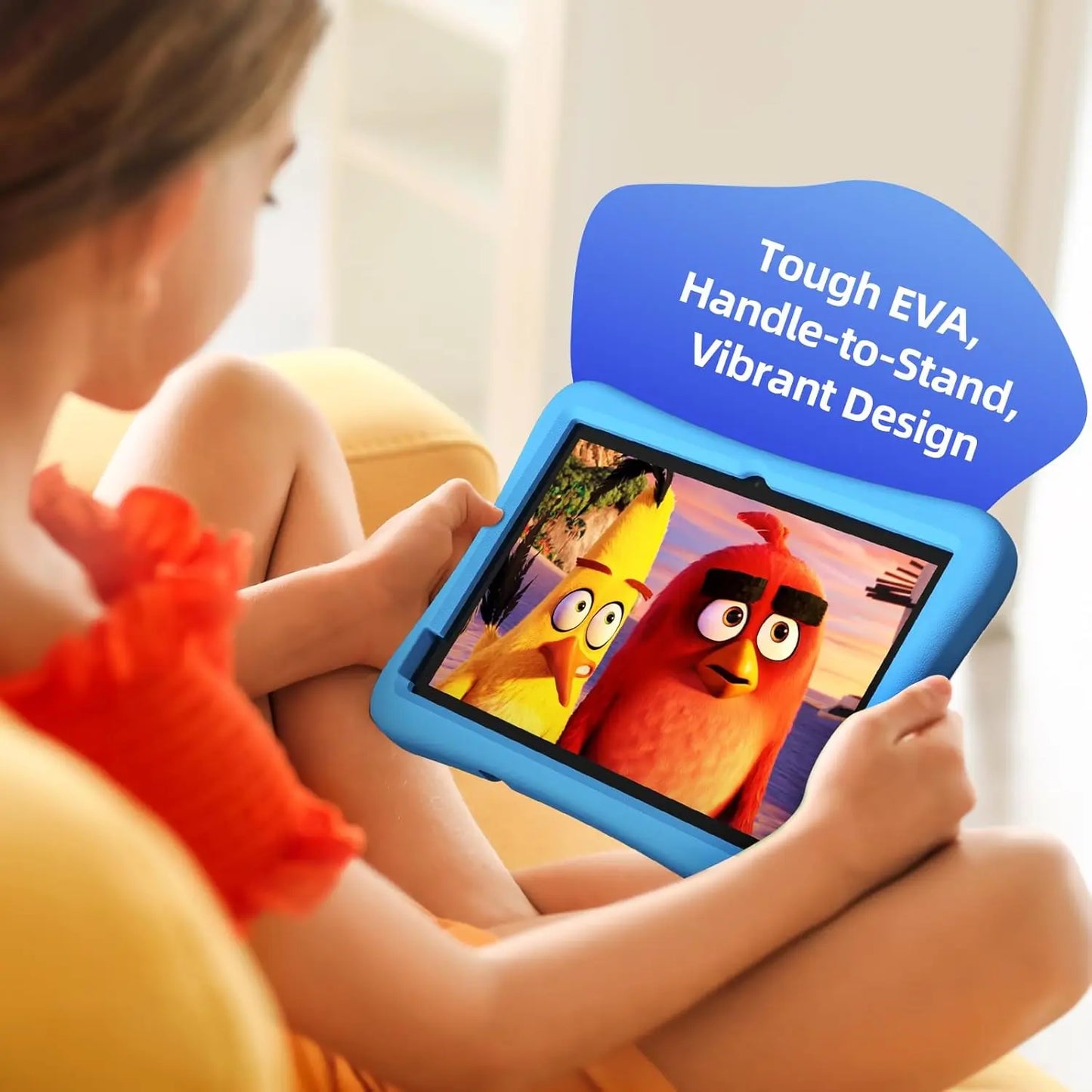 10" Kids Tablet Android 13 with Case – 4GB+64GB (Blue) Toyz N Tingz