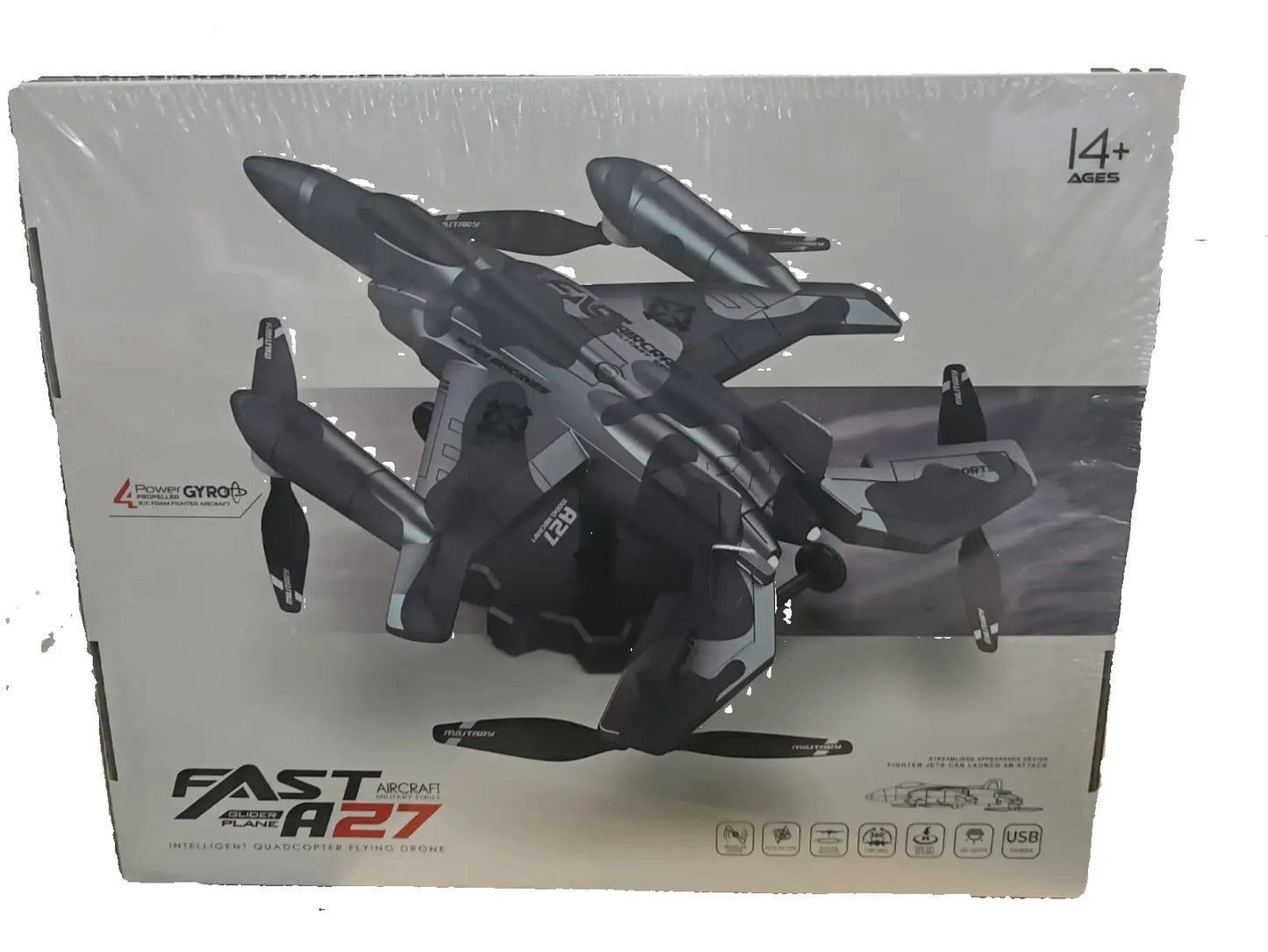 Fast A27 Aircraft Military Series Drone Camo Toyz N Tingz