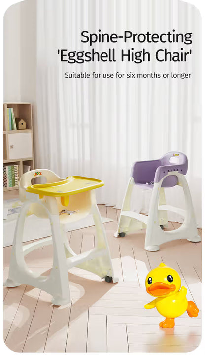 Eggshell  - Antibacterial Baby High Chair