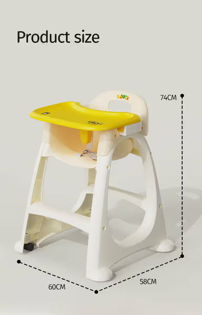 Eggshell  - Antibacterial Baby High Chair