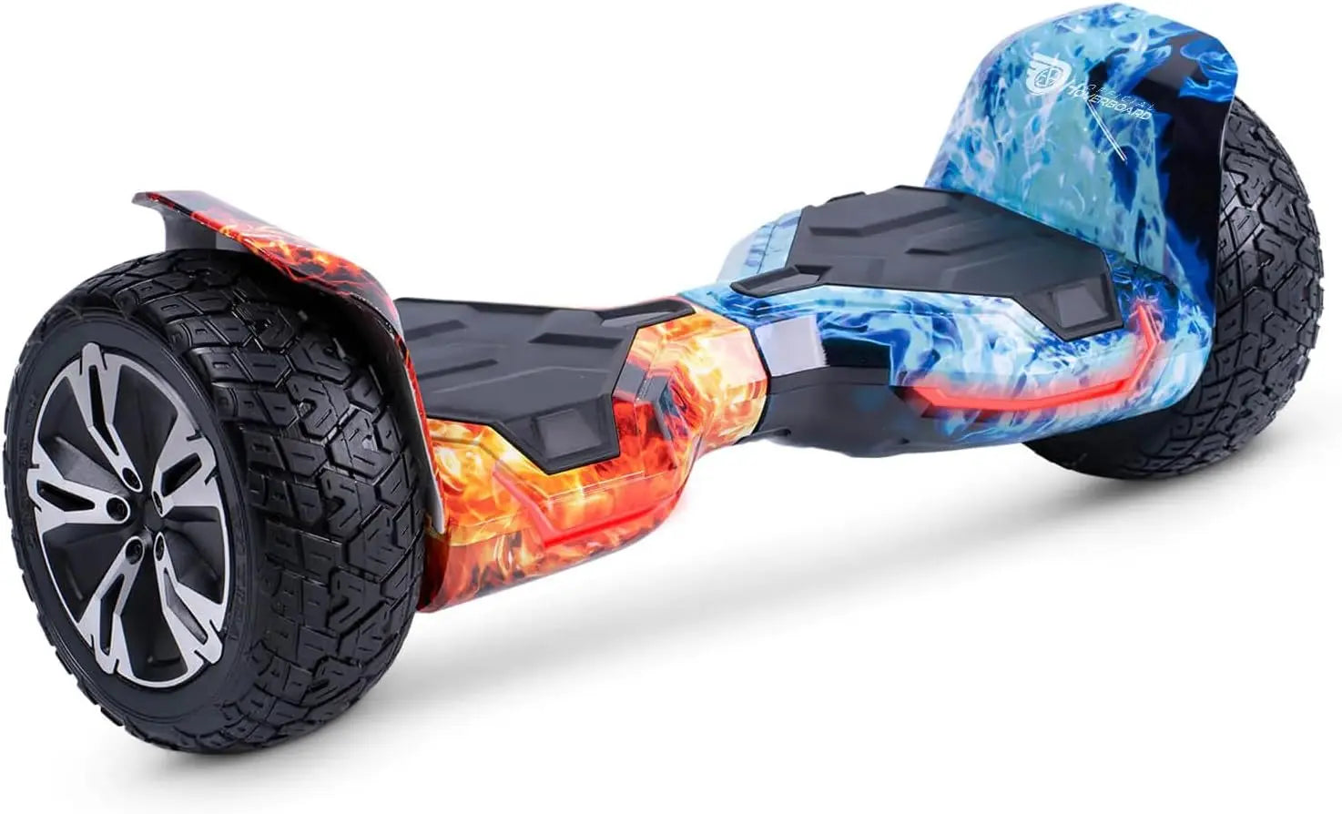 Generic 8" Inch Smart Self Balance Scooter w/ Bluetooth (Hoverboard) 50 inch x 15 cm Skateboard  (Multicolour, Pack of 1) Toyz N Tingz
