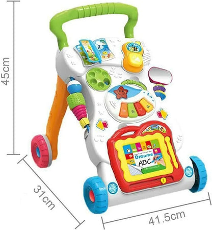 Baby Walker First Steps 2in1 Activity Musical Toys Car Toyz N Tingz