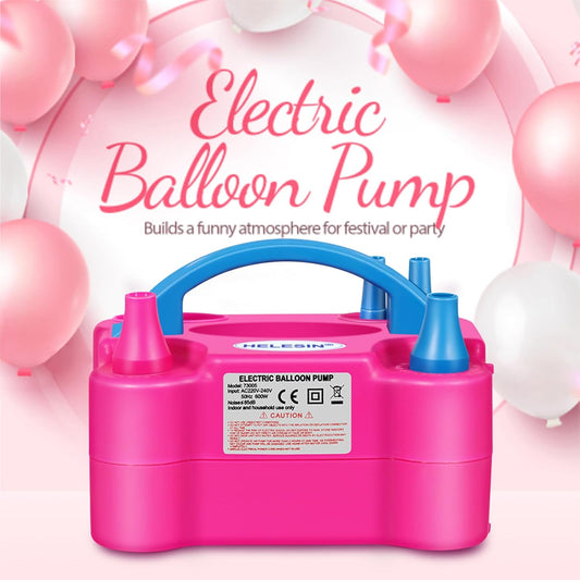 Electric Balloon Pump, 600W Balloon Inflator with 7 Accessories