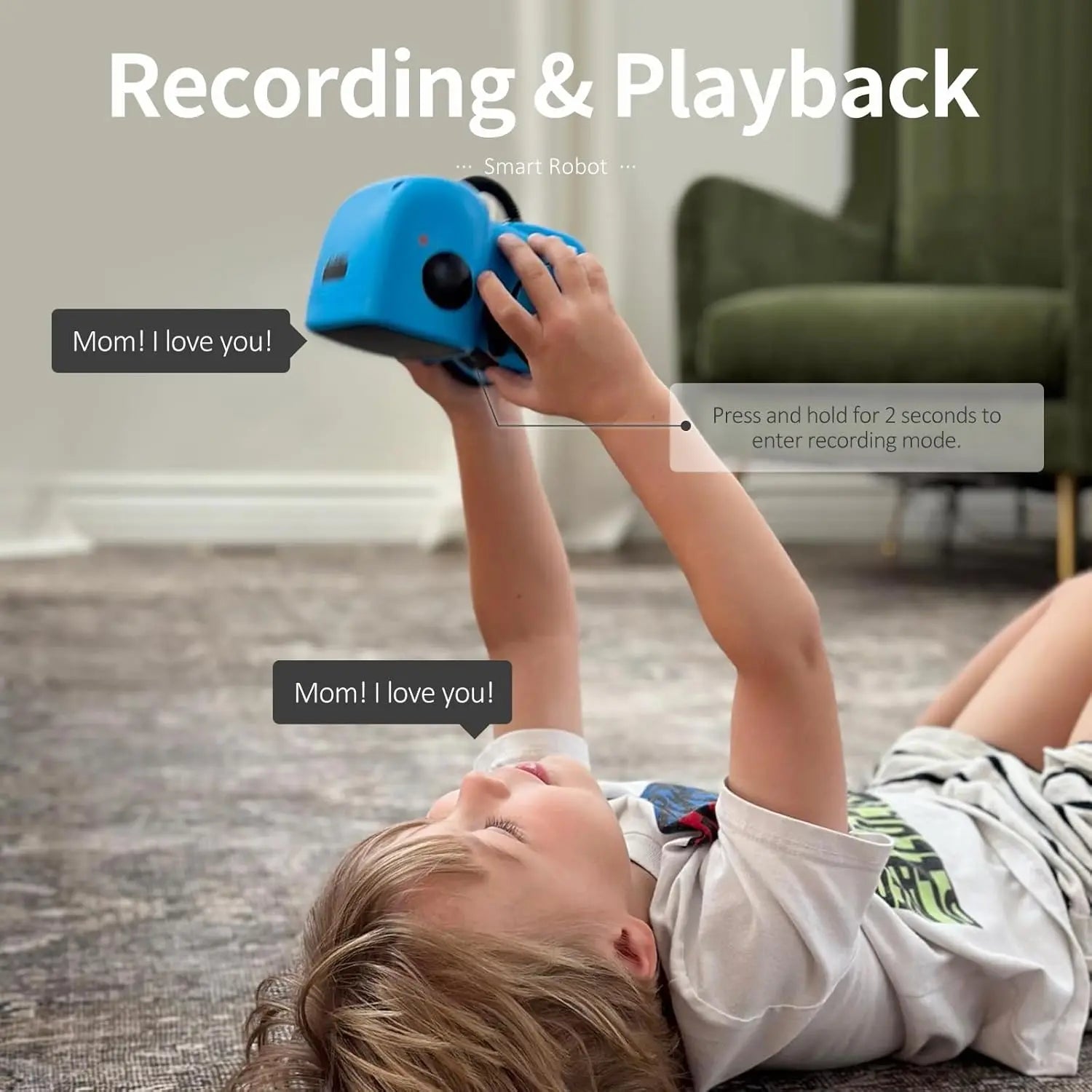 Interactive Smart Robot Toy – Talking, Singing, Dancing & Voice-Controlled Companion for Kids Toyz N Tingz