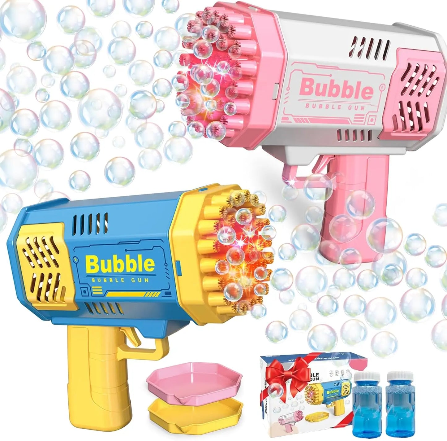 Kids Bubble Gun – Five-Hole Toyz N Tingz