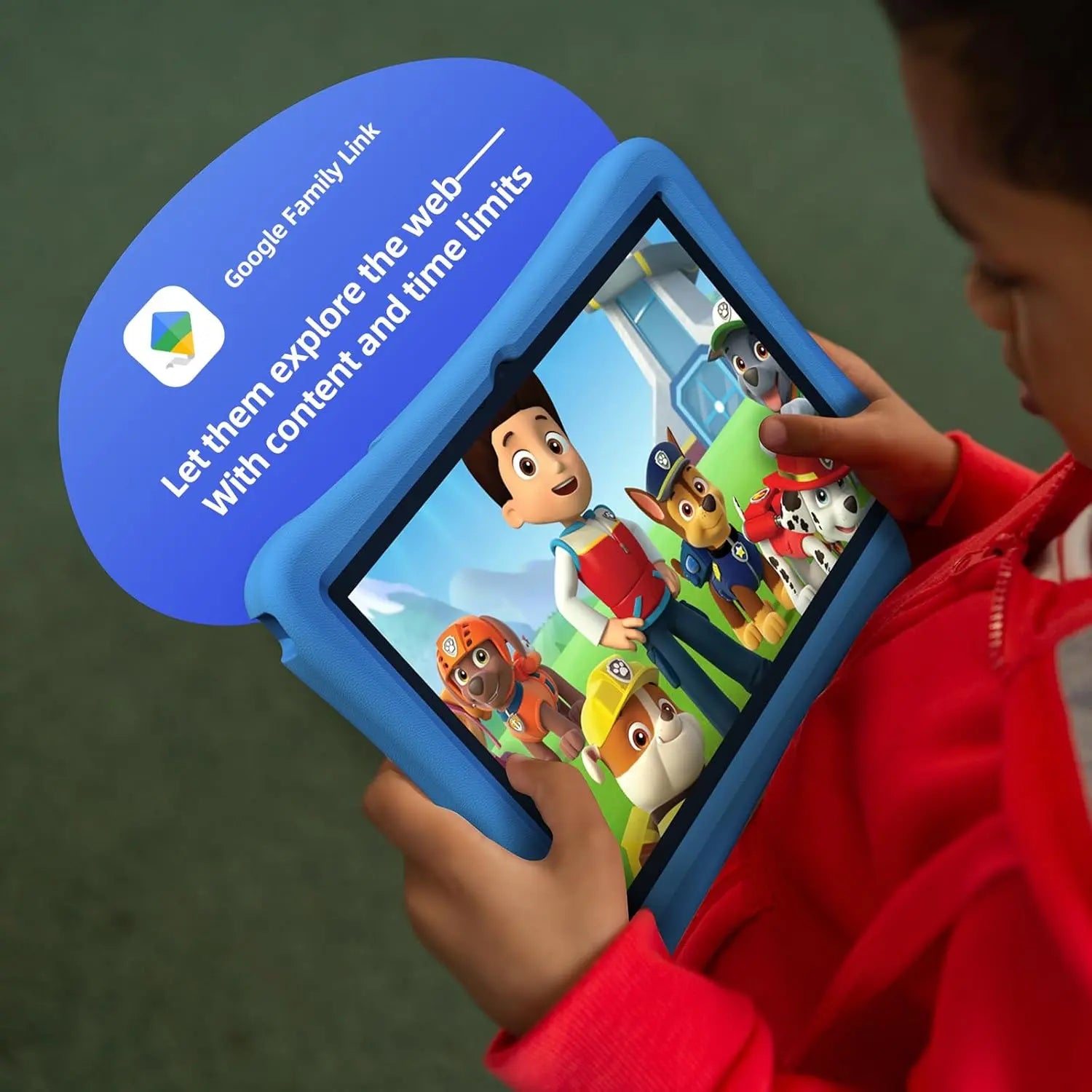 10" Kids Tablet Android 13 with Case – 4GB+64GB (Blue) Toyz N Tingz