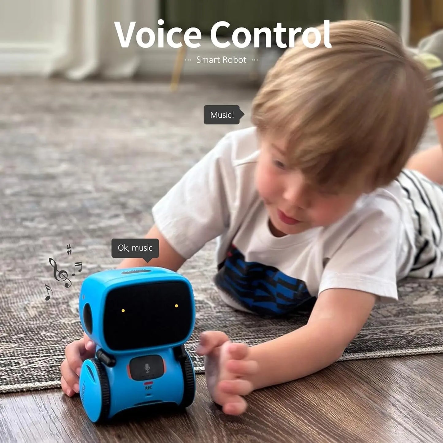 Interactive Smart Robot Toy – Talking, Singing, Dancing & Voice-Controlled Companion for Kids Toyz N Tingz