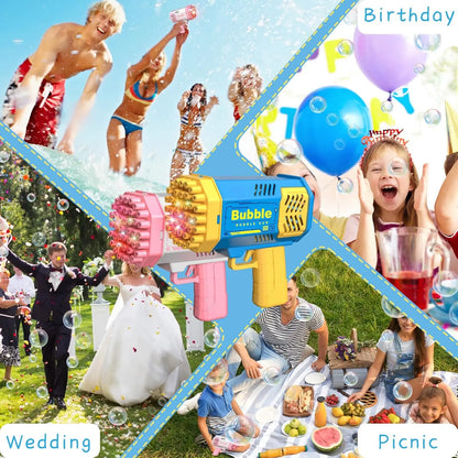 Kids Bubble Gun – Five-Hole Toyz N Tingz