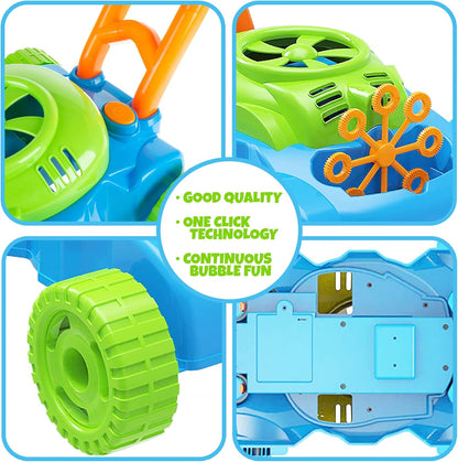 ArtCreativity Bubble Lawn Mower – Bubble Blowing Push Toy for Toddlers (Ages 1–5)