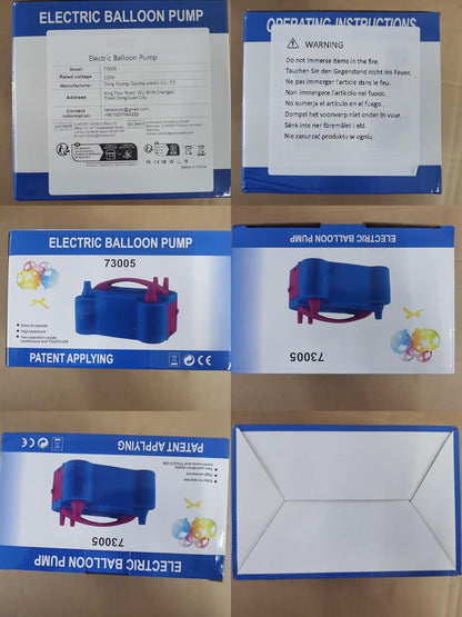 Electric Balloon Pump, 600W Balloon Inflator with 7 Accessories