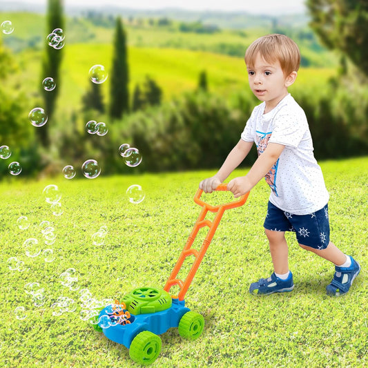 ArtCreativity Bubble Lawn Mower – Bubble Blowing Push Toy for Toddlers (Ages 1–5)