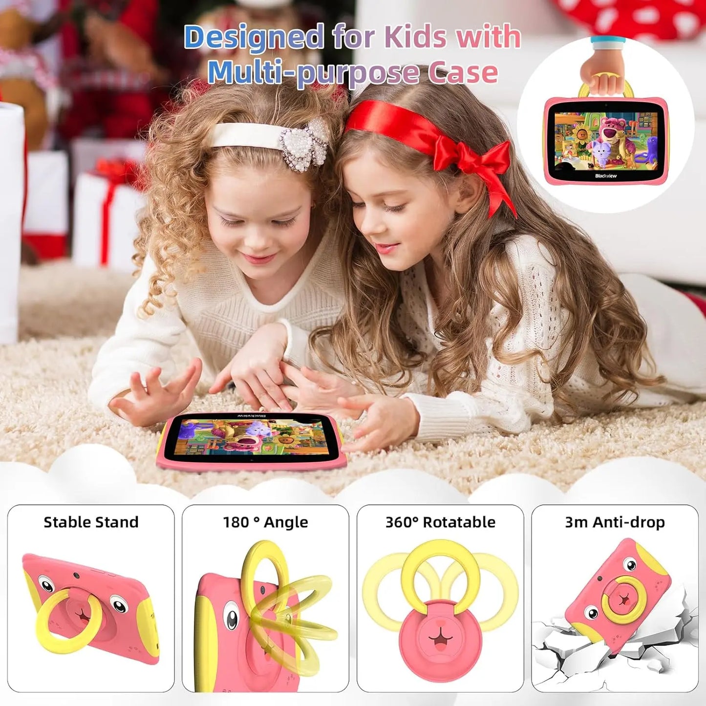 Blackview Tab3Kids 7" Kids Tablet – Android 13, 4GB+32GB, Parental Control Toyz N Tingz