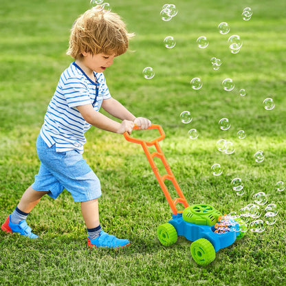 ArtCreativity Bubble Lawn Mower – Bubble Blowing Push Toy for Toddlers (Ages 1–5)