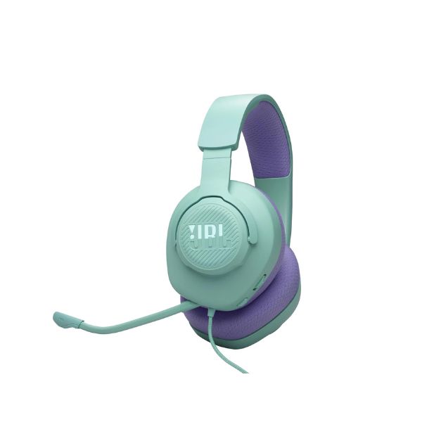 QUANTUM 100M2 Cyan Wired over-ear gaming headset