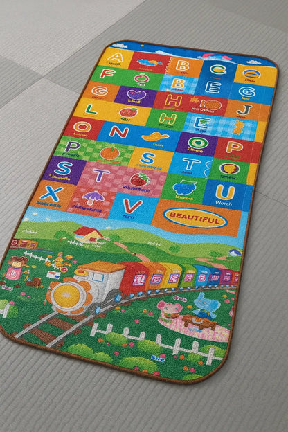 Alphabet &amp; Train Educational Play Mat Toyz N Tingz