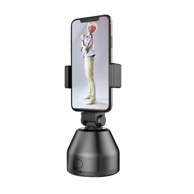 Smart 360° Rotation Gimbal with Auto Face & Object Tracking – Portable Selfie & Vlog Phone Holder