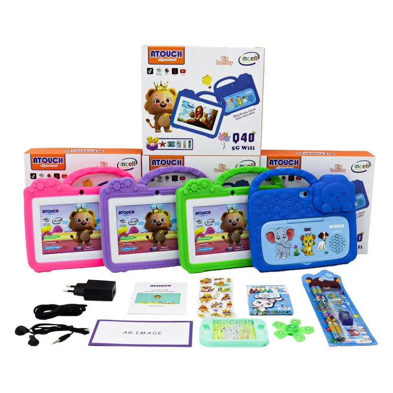 Atouch Q40 Tablet 7 Inch WIFI Android Kids Educational Learning Tablet Toyz N Tingz