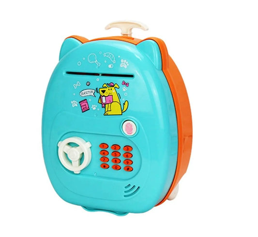 Kids Plastic Money Saving Box Toy Electronic Fingerprint Toyz N Tingz