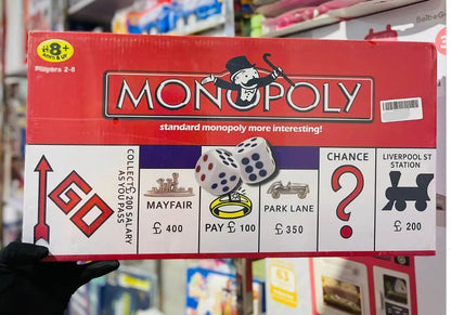 Classic Monopoly Family Board Game – 2 to 8 Players, Ages 8+ Toyz N Tingz