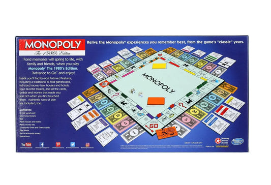 Classic Monopoly Family Board Game – 2 to 8 Players, Ages 8+ Toyz N Tingz