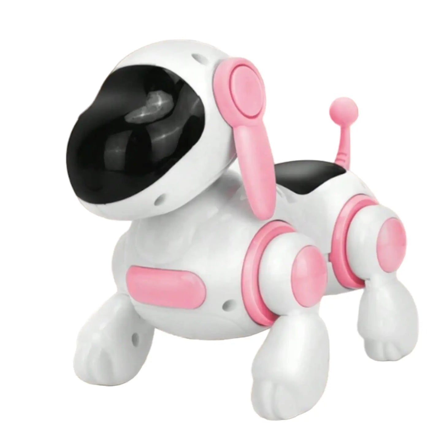 Interactive Walking Puppy Toy With LED Lights & Realistic Sounds - Pink Toyz N Tingz