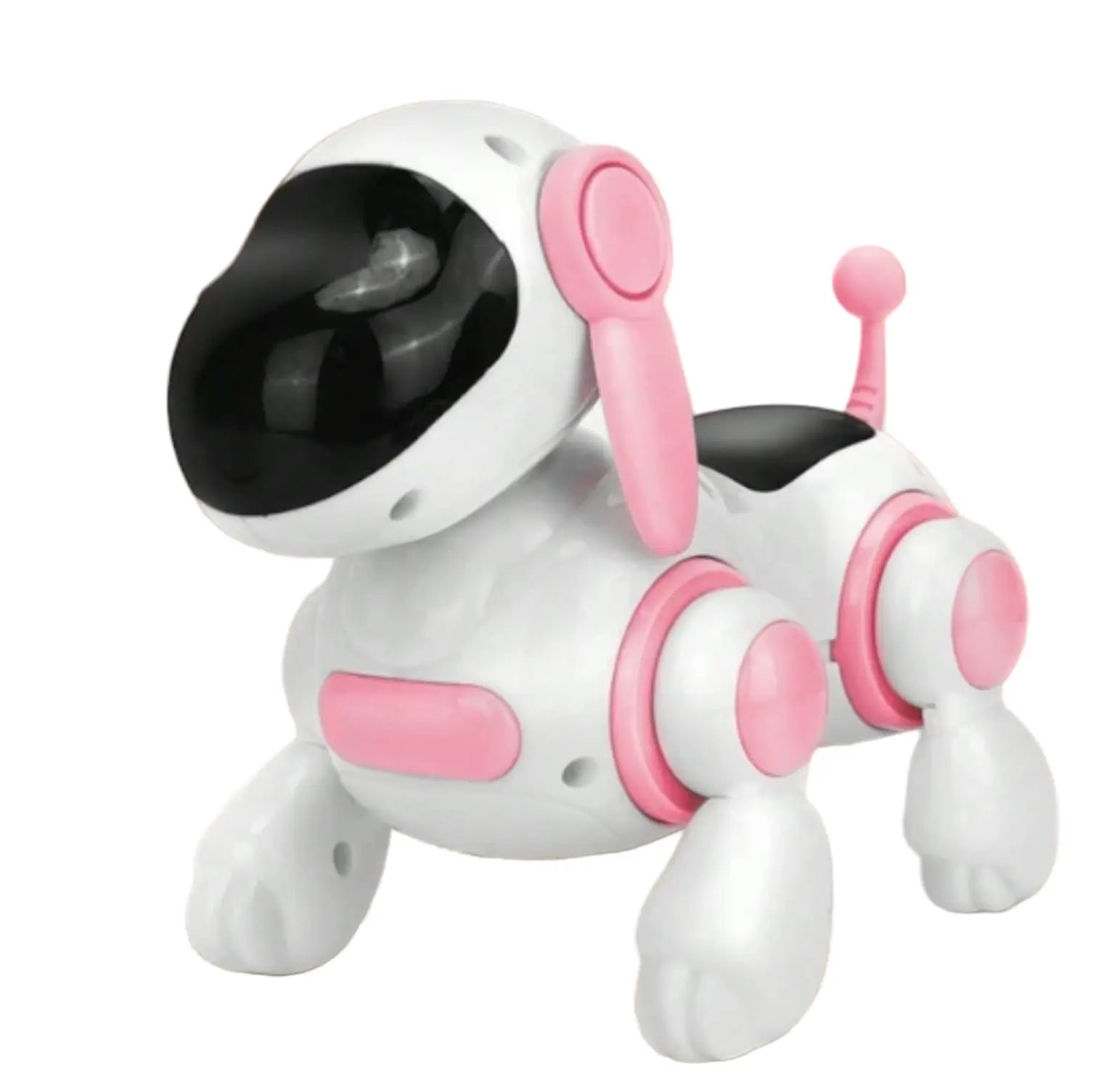 Interactive Walking Puppy Toy With LED Lights & Realistic Sounds - Pink Toyz N Tingz