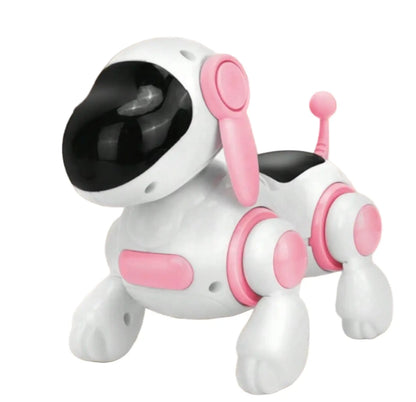 Interactive Walking Puppy Toy With LED Lights & Realistic Sounds - Pink Toyz N Tingz