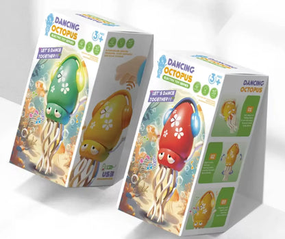 Baby Toy with LED Lights and Music, Magic Electric Dancing Octopus Toy Toyz N Tingz