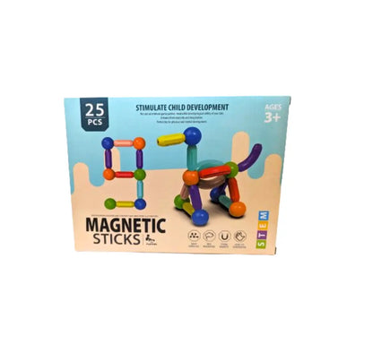 Intelligent Magnetic Sticks Construction Set with 25 pieces Toyz N Tingz