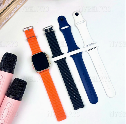 Smart Watch with Microphones and Karoake speaker