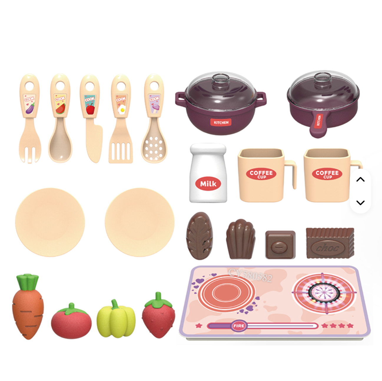 2 in 1 Kitchen Play Set for Kids