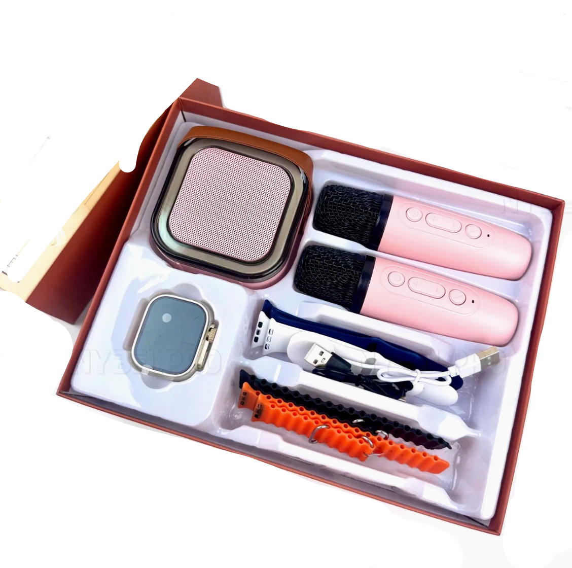 Smart Watch with Microphones and Karoake speaker