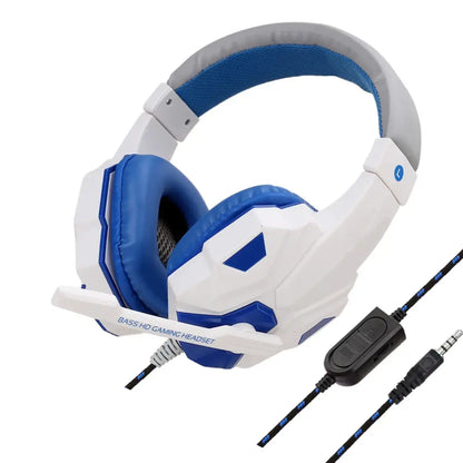 Wired PS4/PS5/Xbox/Smartphone/PC Headset Gaming Headset WHITE Toyz N Tingz