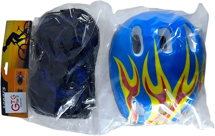 7PCS Kids Protective Gear Set – Helmet & Pads for Skating & Cycling Toyz N Tingz