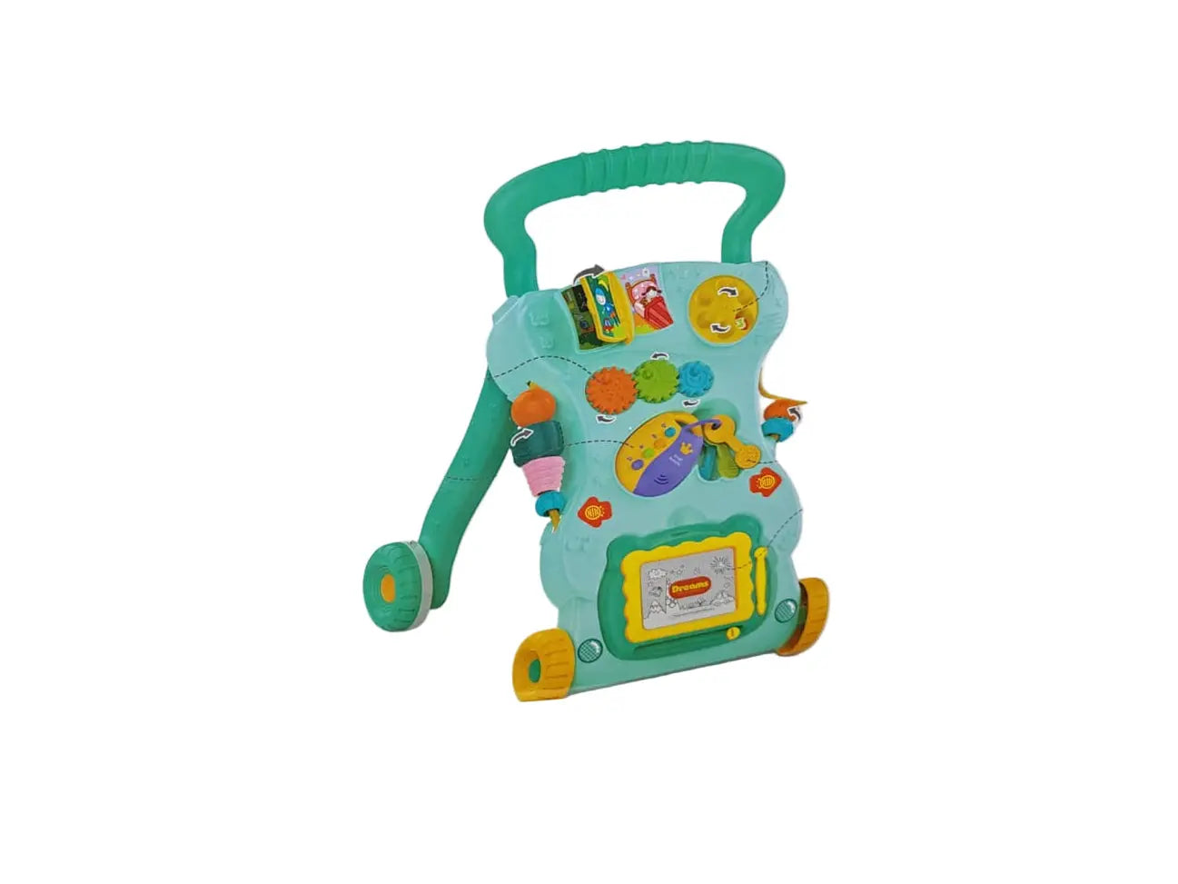 Jack Brown Multifunctional First Steps Baby Walker Toy - Green Toyz N Tingz