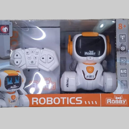Kids’ Mini Touch-Sensing RC Robot Car – Light, Sound & Music