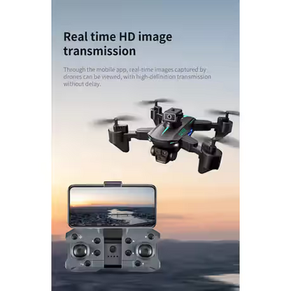 KY605S - Triple Adjustable Camera Drone With One Key Return Function - Blue Toyz N Tingz