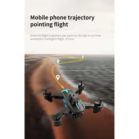 KY605S - Triple Adjustable Camera Drone With One Key Return Function - Blue Toyz N Tingz